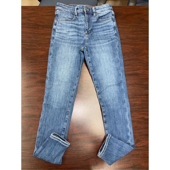 American Eagle Next Level Stretch Super Hi-Rise Jegging Jeans Size 2 - Picture 1 of 10